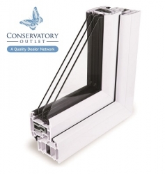 Triple glazing output into three figures at Conservatory Outlet