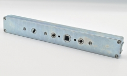Debar designs strong and compact lock for slim bi-fold profile 