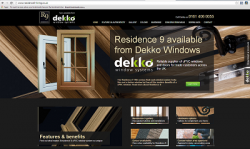 www.residence9-living.co.uk brings in leads for Dekko installers
