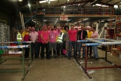 Dempsey Dyer Wear it Pink for Breast Cancer Awareness & Macmillan