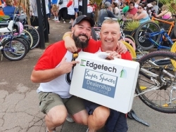 Edgetech regional manager rides the Retro Run