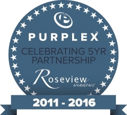 Roseview Windows celebrates fifth anniversary with Purplex