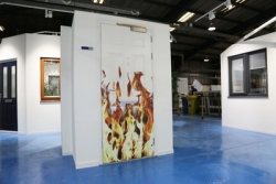 First fire doors off production line for Shelforce