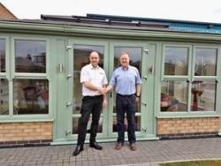 SupaLite customer SolarFrame extend supplier partnership