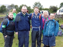 Truemans five conquer Yorkshire Three Peak Challenge for Macmillan