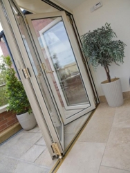 March of the uPVC bi-folding door March of the uPVC bi-folding door