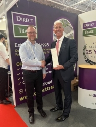 Vista celebrates 20 year partnership with Direct Trade (Yorkshire) Ltd