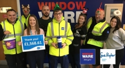 Bumper year of fundraising for Window Ware team in 2019 Bumper year of fundraising for Window Ware team in 2019