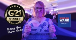 Window Ware’s Sharon Fowler wins G21 Unsung Hero Award